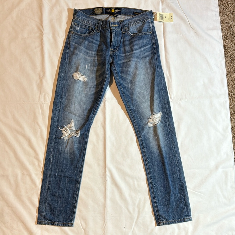 Lucky Brand sienna cigarette. NWT.